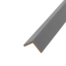 Slatted Cladding L Trim | Stone Grey | 2500mm