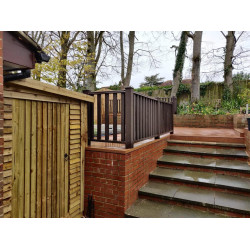 Composite Balustrade Kit | Oak