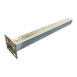 Balustrade Steel Post  | Silver | 600mm