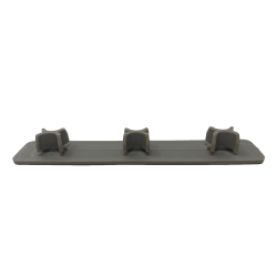 Elegance End Cap | Ash Grey | 1 Piece