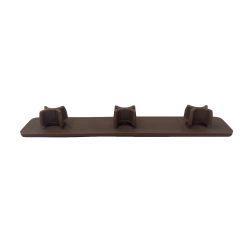 Elegance End Cap | Teak | 1 Piece