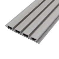 Slatted Composite Cladding | Misty Wood | 2500mm
