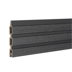 Slatted Fencing | Midnight Black | 1830mm Slatted Fencing | Midnight Black | 1830mm