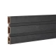 Slatted Fencing Top Board | Midnight Black | 1830mm Slatted Fencing Top Board | Midnight Black | 1830mm