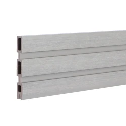 Slatted Fencing Top Board | Misty Wood | 1830mm