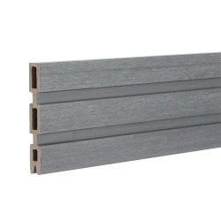 Slatted Fencing Top Board | Stone Grey | 1830mm