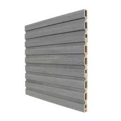 Slatted Fencing Top Board | Stone Grey | 1830mm Slatted Fencing Top Board | Stone Grey | 1830mm