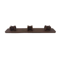 Elegance End Cap | Teak | 1 Piece
