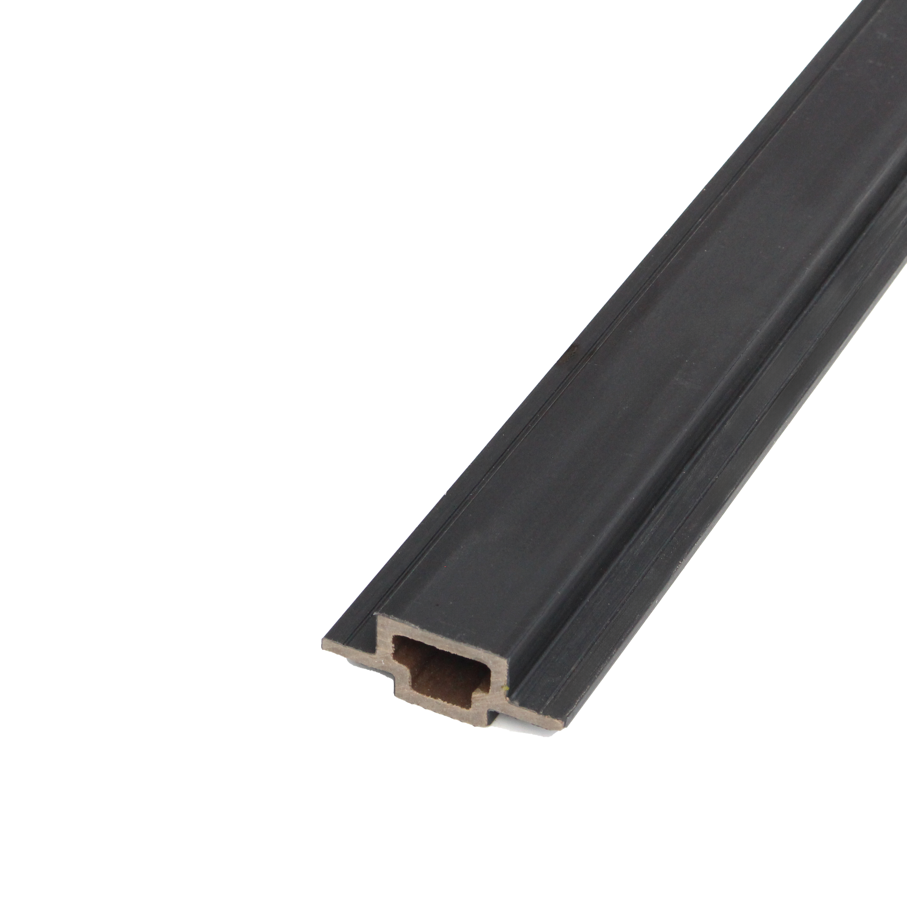 Slatted Cladding Connector | Midnight Black | 2500mm