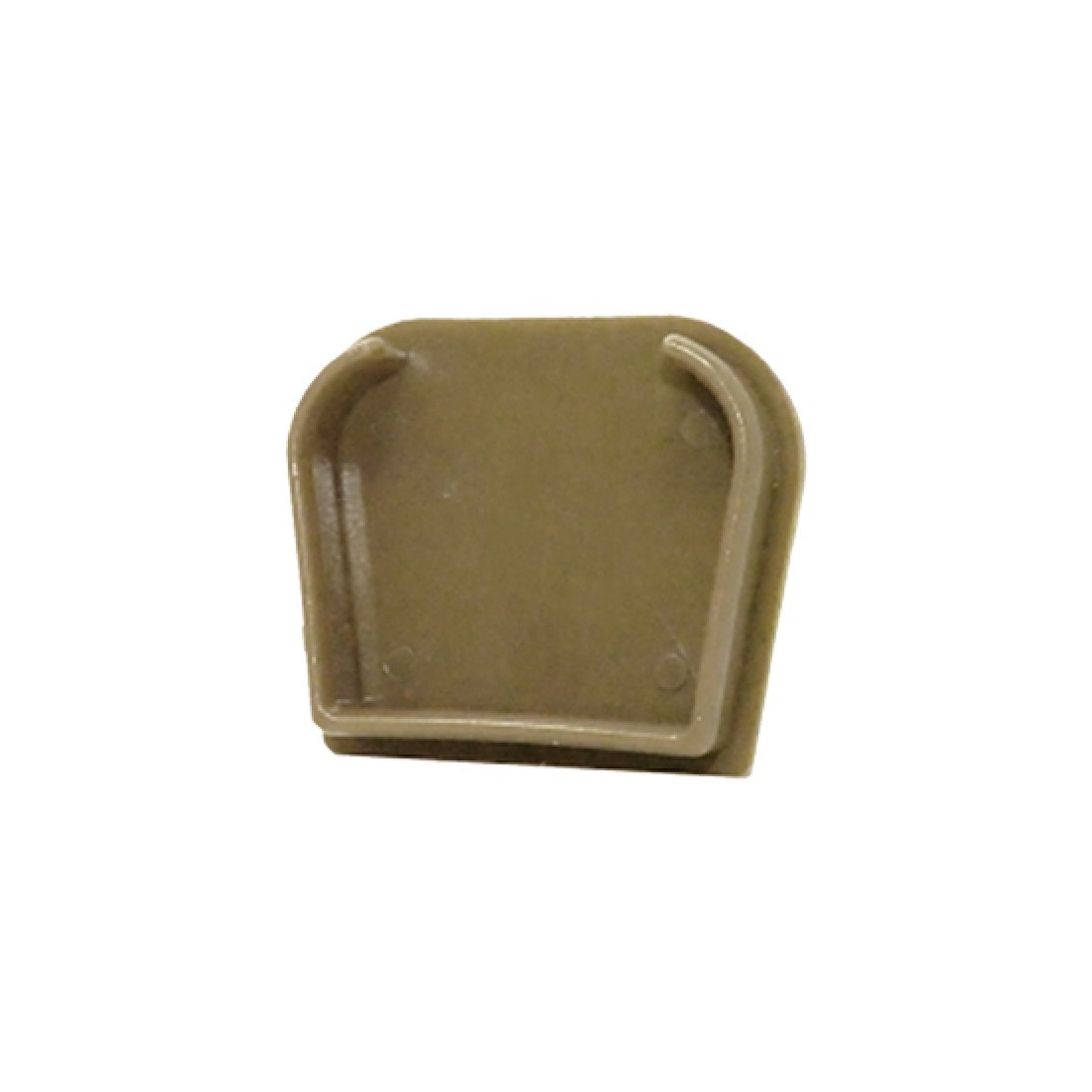 VersaFence Retrofit Aluminium Insert Cap - Maple For Concrete Posts