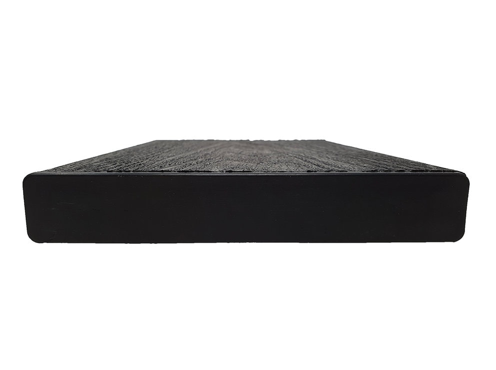 Elegance End Cap | Charcoal | 1 Piece